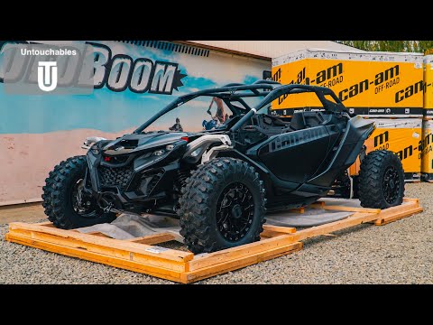 Unboxing Brand New Can Am Maverick R 2024 Test Ride