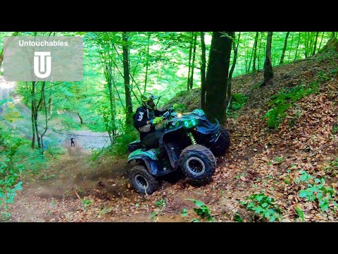 Riding To Escape Reality Big Hill Climbs Extreme ATV Ride