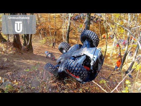 Battle Of The Titans First Rollover Extreme ATV Hill Climb