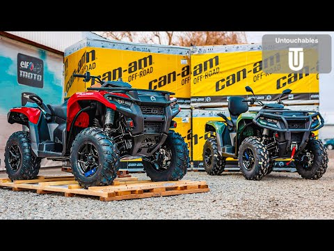 Unboxing Brand New Can Am Outlander 700 Max 2024 Test Ride