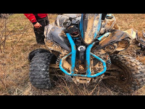 After a Massive Rollover Can Am Renegade XMR 1000R