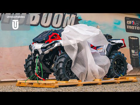 Unboxing Brand New Can Am Outlander 1000R XMR 2024 Test Ride
