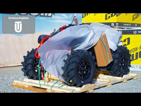 Unboxing Brand New Can Am Renegade 1000R XMR 2022 Test Ride