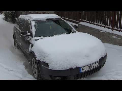 Vw Passat in snow ESP OFF 2 0 TDI 136 PS having some winter