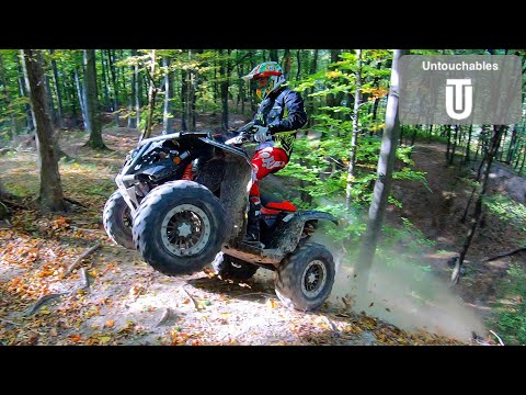 ATV Hill Climb Boys In Action New Can Am Renegade 1000R XXC