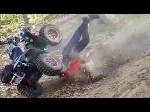 Behind The Scenes Hill Climbs and Rollover Compilation ATV