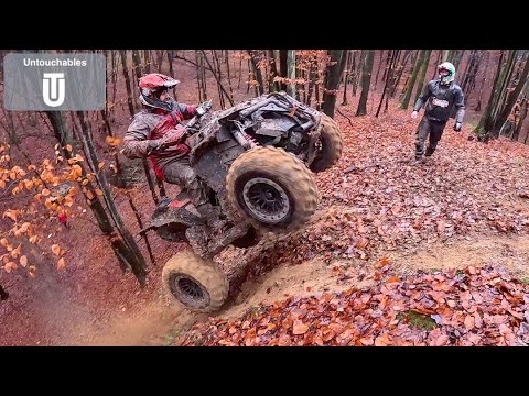 Steep Muddy Hill Climb KAMIKAZE Rider