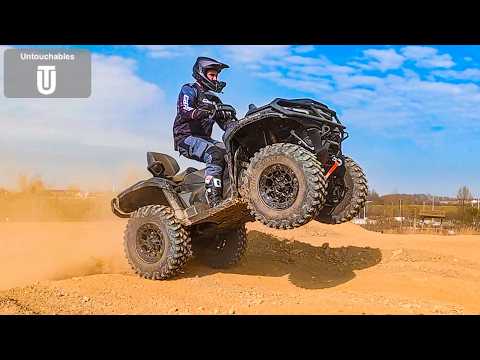 2026 Testing The New Can Am Outlander Electric 6x6