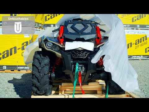 Unboxing New Can Am Outlander 1000R XMR 2022 Test Ride