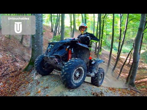 Boys Having Fun New Can Am Renegade 1000R VS Yamaha YFZ 450