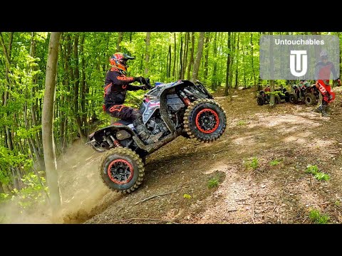 Doing What They Do Best Epic Trail Ride Can Am Renegade