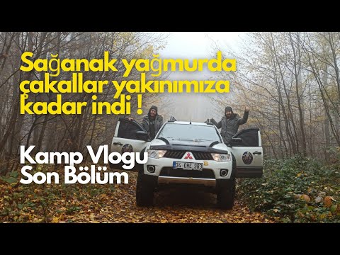 Kamp Vlogu Son Bölüm Gece Çakalları Besledik Kamp videosu