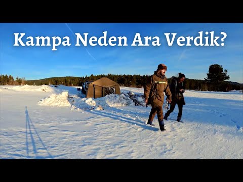 Karlar Ülkesi Bolu da Rüya Gibi Bir Kamp 1 Metre Karda Kamp