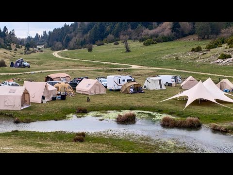 ShufaSports Sponsorluğunda 24 Kişi 8 Çadır ve 1 Karavan ile