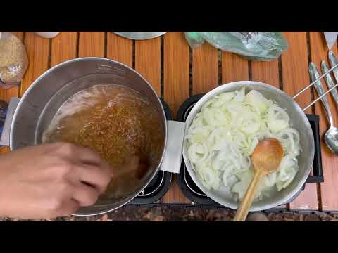 Issız Ormanda Şişme Çadırla Sonbahar Kampı