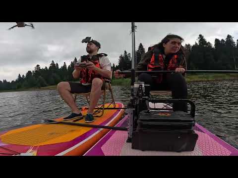 3 ODALI ÇADIRDA LÜKS KAMP SUP BOARD U KATAMARAN YAPTIK