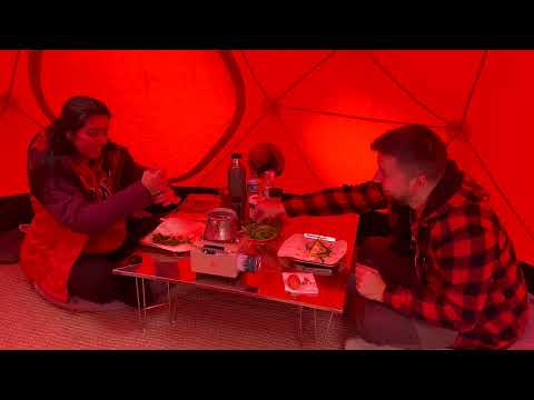 180 Km s Rüzgara Dayanıklı Çadırla Kamp