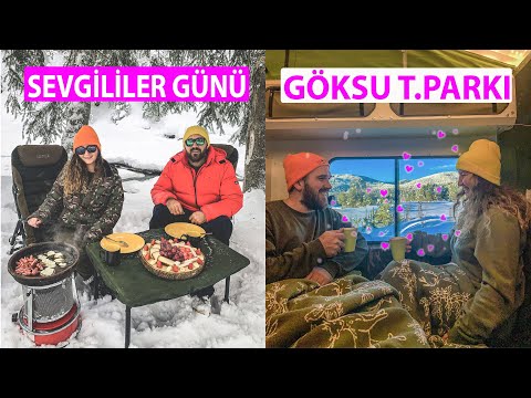 Crawler Karavanla Göksu Tabiat Parkında Sevgililer Günü
