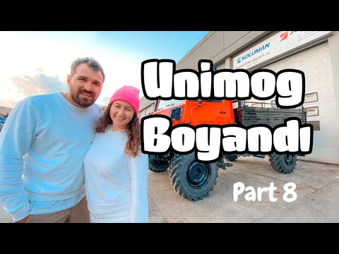 Unimog Boyandı Unimog Renk Değişimi Mercedes Benz Koluman