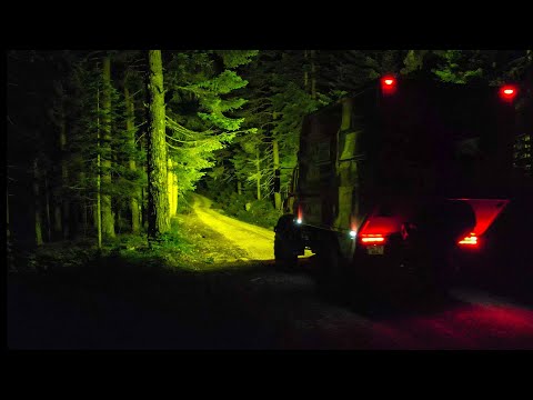 ISSIZ ORMANDA GECE KAMP YERİ ARADIK
