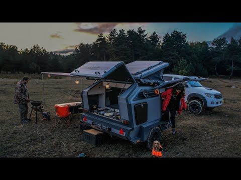 MİNİK OFF ROAD ÇEKME KARAVANLA KAMP YAPTIK