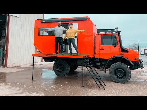 Unimog Camper da Son Durum Fuara SYA Mobil de Hazırlandık