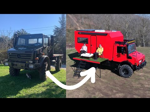 VEE SONUNDA BİTTİ Karavan Turu Unimog Kamyonun Karavana