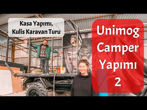 Karavan Yapımı 2 Kasa Fikstürü ve Karavan Yalıtımı