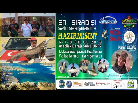 Şasobder 3 Uluslararası Fırat Turnası Şabut Yakalama