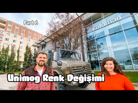 Unimog Renk Değişimi Başladı Araç Komple Söküldü Trucklife