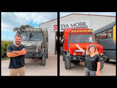 YENİ TASARIMI BİTEN UNİMOG KARAVAN TURU