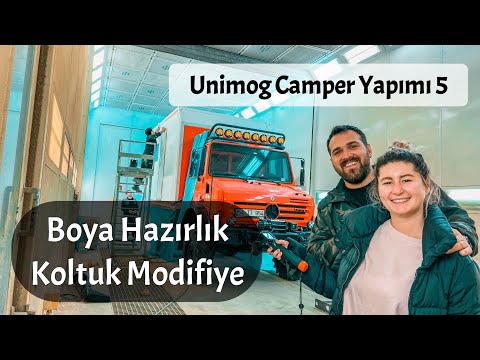 Karavan Yapımı 5 Karavan Boya Aşamaları ve Koltuk Modifiye