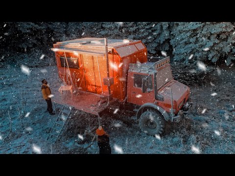 KAR KAMPINDA KARAVAN DONDU