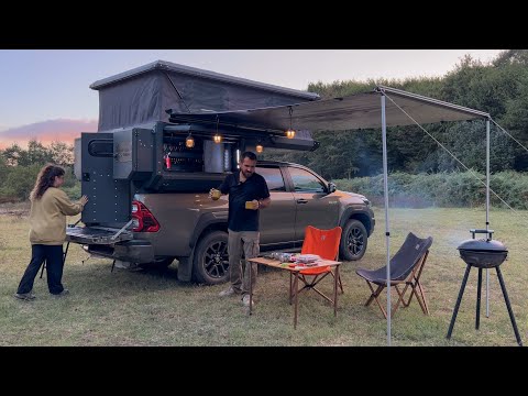 PİCK UP CAMPER İLE KAMP YAPTIK