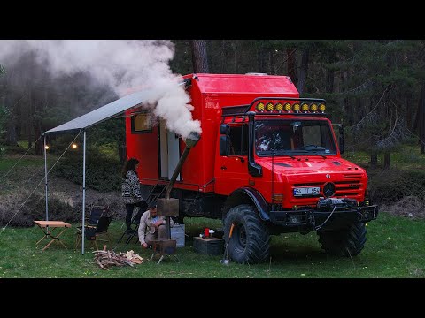 DERE KENARINDA EV KONFORUNDA KARAVAN KAMPI