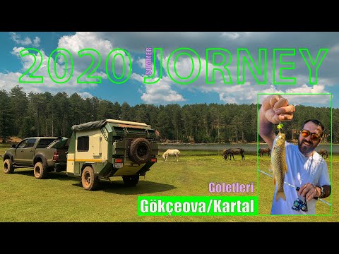 Karavanla Gökçeova Gölünde Kamp Kartal Gölü Kasna Avı