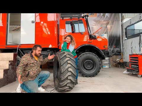 Unimog Karavana Bu Lastik Takılır mı Elektrik Tesisatı