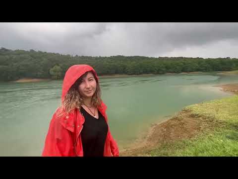 KAMPTA ŞİDDETLİ YAĞMUR FIRTINASINA YAKALANDIK