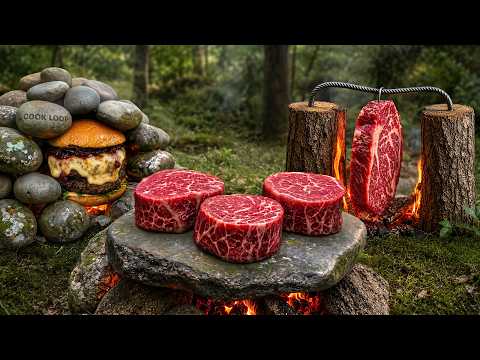 Cooking Deep In The Forest Epic Wilderness Food Compilation