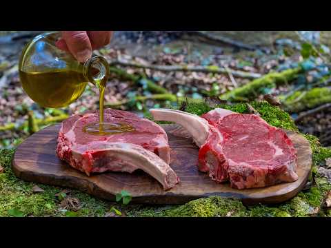How I Cooked Perfect Tomahawk Steaks Over an Open Fire