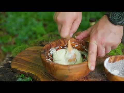 Juicy Osso Buco With Wild Wojapi Sauce in the Forest
