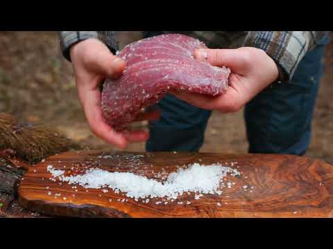 Cooking a Chicago Style Italian Beef Sandwich in the Wild