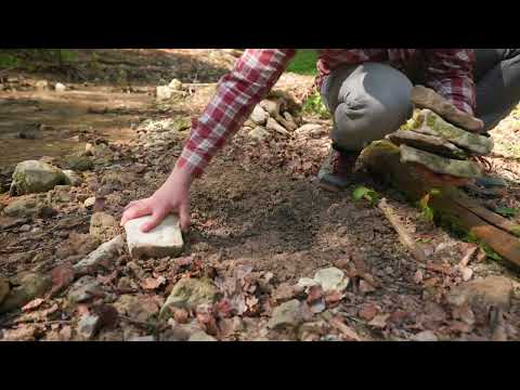Juicy Tomahawk Steaks by the Stream Cooked in a Stone Oven