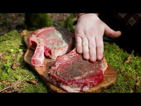 How I Cooked Perfect Tomahawk Steaks Over an Open Fire