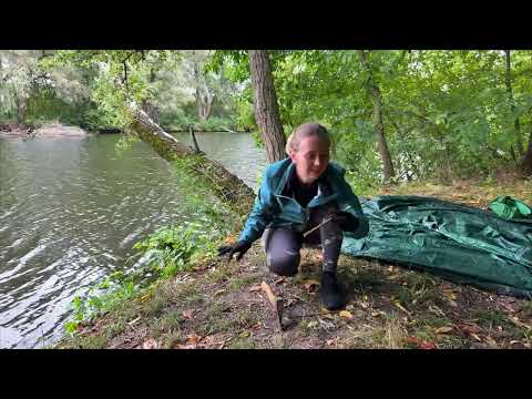 A Riverbank Camping Trip in a Heavy Storm 2 Days I Will
