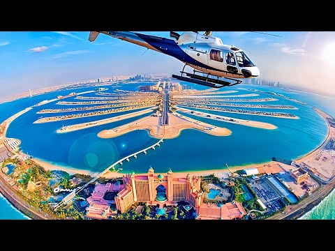 The View at Palm Jumeirah Dubai from Observatory and