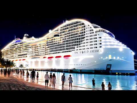 MSC World America Cruise Ship Full Tour MSC Cruises Newest