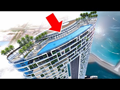 Address Beach Resort Dubai World s Highest Infinity Pool 4K