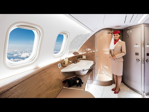Emirates New First Class on A380 B777 300ER Flight Review