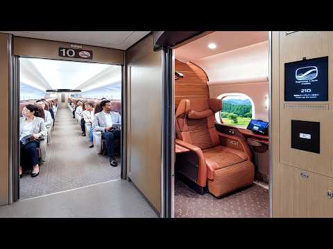New First Class on Japan s Shinkansen Bullet Train Supreme